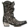 New Rock - M.7993S3 Bottes - Noir/Gris Product image